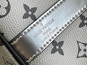Louis Vuiiton Keepall 50 M43412 Black and White  - 3