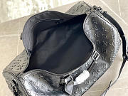 Louis Vuiiton M57963 Keepall 50 in Black Cowhide Leather  - 2