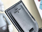 Louis Vuiiton M57963 Keepall 50 in Black Cowhide Leather  - 6