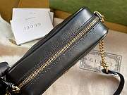 Gucci GG Marmont matelassé mini bag black leather 448065 Size 18x6x12cm - 5