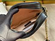 Gucci GG Marmont matelassé mini bag black leather 448065 Size 18x6x12cm - 4