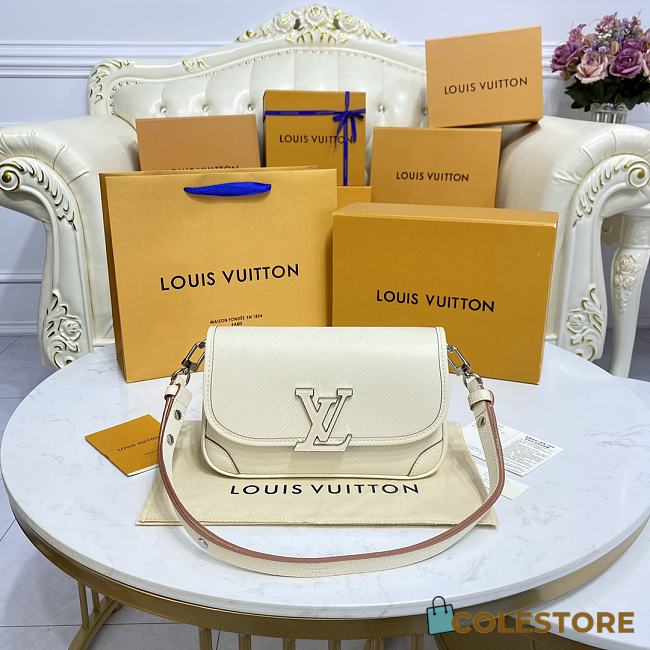 Louis Vuitton Buci Epi Leather White Size 24.5cm - 1