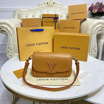 Louis Vuitton Buci Epi Leather In Brown Size 24.5cm 