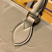 Louis Vuitton Onthego Monogram Empreinte In Grey M45607 35cm - 6