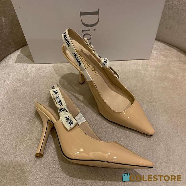 Dior J'adior Slingback Pump Nude Heels - 1