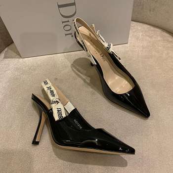 Dior J'adior Slingback Pump Black Heels