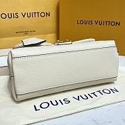 Louis Vuiiton Madeleine BB Monogram Empreinte Leather White 24cm - 6