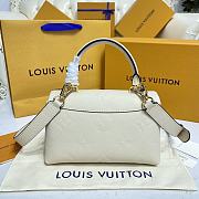 Louis Vuiiton Madeleine BB Monogram Empreinte Leather White 24cm - 5