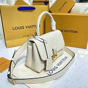 Louis Vuiiton Madeleine BB Monogram Empreinte Leather White 24cm - 4