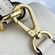Louis Vuiiton Madeleine BB Monogram Empreinte Leather White 24cm - 3