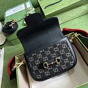 Gucci Horsebit 1955 Mini Black and Ivory 20.5cm - 5