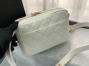 Chanel Camera case bag white AS2923 20.5cm - 4