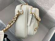 Chanel Camera case bag white AS2923 20.5cm - 5
