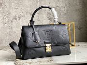 Louis Vuiiton Madeleine BB Monogram Empreinte Leather Black 30cm - 3
