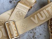 Louis Vuiiton Wallet On Strap Bubblegram M81400 Yellow 20cm - 6
