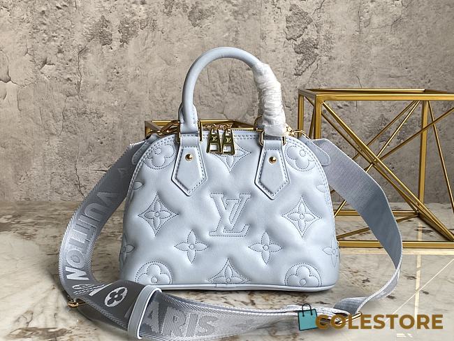 Louis Vuiiton Alma BB Blue M59822 24.5cm - 1
