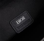 Dior Saddle Oblique Jacquard Black 28.6cm - 4
