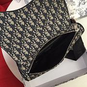 Dior Saddle Oblique Jacquard Shoulder Bag 28.6cm - 4