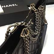 Chanel Dallas Calfskin Shopping Bag Black - 4