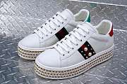 Gucci White Sneakers - 5