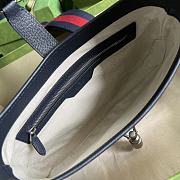 Gucci Jackie 1961 Small GG Shoulder Blue Bag 28cm - 5