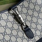 Gucci Jackie 1961 Small GG Shoulder Blue Bag 28cm - 2