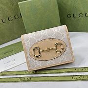 Gucci Horsebit Wallet Beige 11.5cm - 1