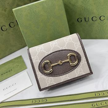 Gucci Horsebit Wallet Brown 11.5cm