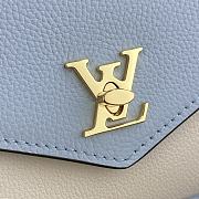 Louis Vuiiton Mylockme Chain Pochette Blue 19cm - 2