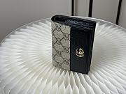 Gucci Marmont Card Case Wallet Black 11cm - 6