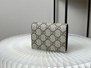 Gucci Marmont Card Case Wallet Black 11cm - 4