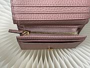 Gucci Marmont Card Case Wallet Pink 11cm - 2