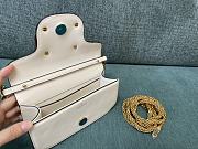 Valentino Garavani Calfskin Small White Bag 20cm - 4