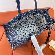 Louis Vuiiton Onthego Denim MM Tote Bag 31cm - 2