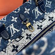 Louis Vuiiton Onthego Denim MM Tote Bag 31cm - 5