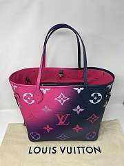 Louis Vuitton Neverfull Midnight Fuchsia 31cm - 3