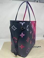 Louis Vuitton Neverfull Midnight Fuchsia 31cm - 4