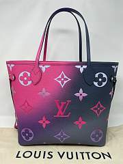 Louis Vuitton Neverfull Midnight Fuchsia 31cm - 6
