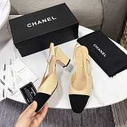 Chanel Beige Heels - 6
