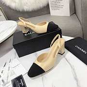 Chanel Beige Heels - 5
