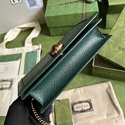 Gucci Diana Mini Bag With Bamboo Green 19cm - 5