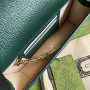 Gucci Diana Mini Bag With Bamboo Green 19cm - 4