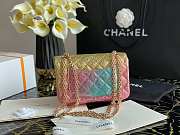 Chanel Mini 2.55 Rainbow Flap Bag 20cm - 6