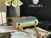 Chanel Mini 2.55 Rainbow Flap Bag 20cm - 3