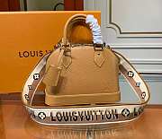 Louis Vuitton Alma BB Ebene Canvas Handbags 23.5cm - 1
