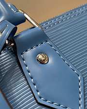 Louis Vuitton Alma BB Ebene Canvas Handbags Blue 23.5cm - 6
