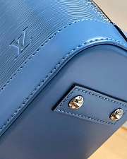 Louis Vuitton Alma BB Ebene Canvas Handbags Blue 23.5cm - 5