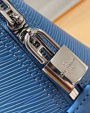 Louis Vuitton Alma BB Ebene Canvas Handbags Blue 23.5cm - 2