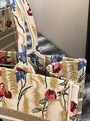 Dior Book Tote Small Floral 36cm - 3
