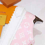 LV Sneaker Monogram Leather In Pink - 5